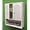 White, variant on Wicker Wall Cabinet, White Wash