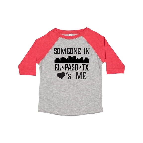 Inktastic El Paso Texas Someone Loves Me Skyline Boys or Girls Toddler T-Shirt