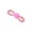 Pink, variant on Pink Mesh Tube Cat Chew Toy with Pom Pom & Built-in Bell, Crinkle Sound Elastic Mesh Teething Ring, Lightweight Interactive Dental Play Toy for Indoor Kittens Adult Cats
