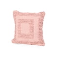 thumbnail image 6 of Noble House Mayer Decorative Throw Pillow, 18" x 18", Pink, 2 Pack, 6 of 7