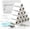15 Rolls, variant on S1 S2 M02 T02 Mini Thermal Sticker Paper - 3 Rolls (White Blue Yellow 57x29mm, 3.5m/Roll) for Cameras and Label Printer - Refill for ' Pocket Printer, Mini Photo Labels, To-do Lists