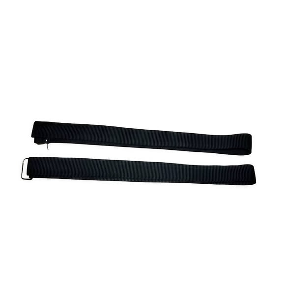 Heavy Duty Nylon Hook and Loop Straps with Metal Buckle 2 Pack Adjustable Fastening Belts for Outdoor Gear Luggage and Organization Webbing Straps to Secure Items for Camping and Hiking 2PCS