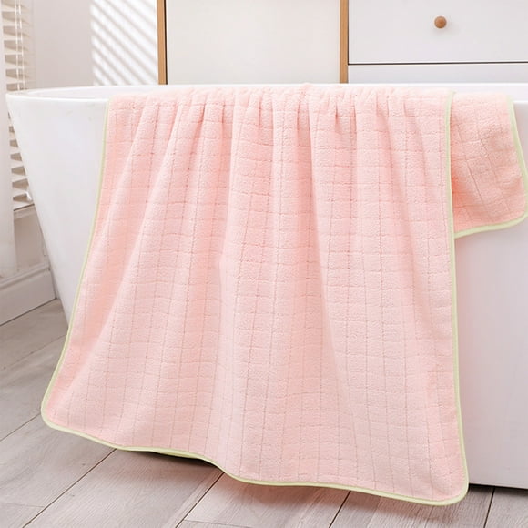 Toalla de Baño Grande de Terciopelo de 180 X 355 Cm, de Poliéster Absorbente, de Secado Rápido, Suave y Absorbente, para Adultos, Natación, Spa, Gimnasio, Playa | Diseño Extragrande, Duradero y Absor