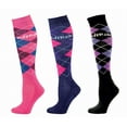 thumbnail image 3 of TuffRider Ladies Argyle Knee Hi Socks - 3 Pack, 3 of 3