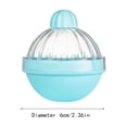 thumbnail image 3 of Whiskey Ice Spheres Mold, 2.4 Inch Slow Melting Spherical Ice Ball Maker with Silicone Tray, Reusable Large Round Ice Mold for Cocktails, Bourbon & Iced Drinks, Easy Release & Leakproof Design, 3 of 8