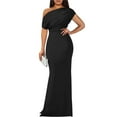 thumbnail image 2 of Elegant French-Inspired Evening Dress, Sexy & Graceful for Wedding & Party, 2 of 19
