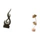 thumbnail image 5 of Escultura abstracta de fuego,Estatua de arte abstracto,adorno para decoración del hogar,Escultura de hoja,Estatua de hoja de metal,escultura de hoja,decoración para el hogar,Figura artística, 5 of 8
