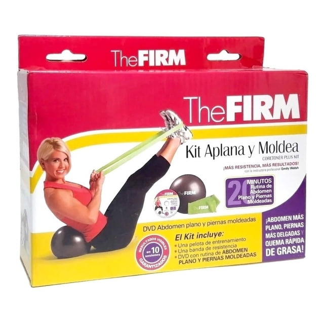 Kit Aplana Y Moldea Pelota The Firm Banda Resistencia DVD Firm