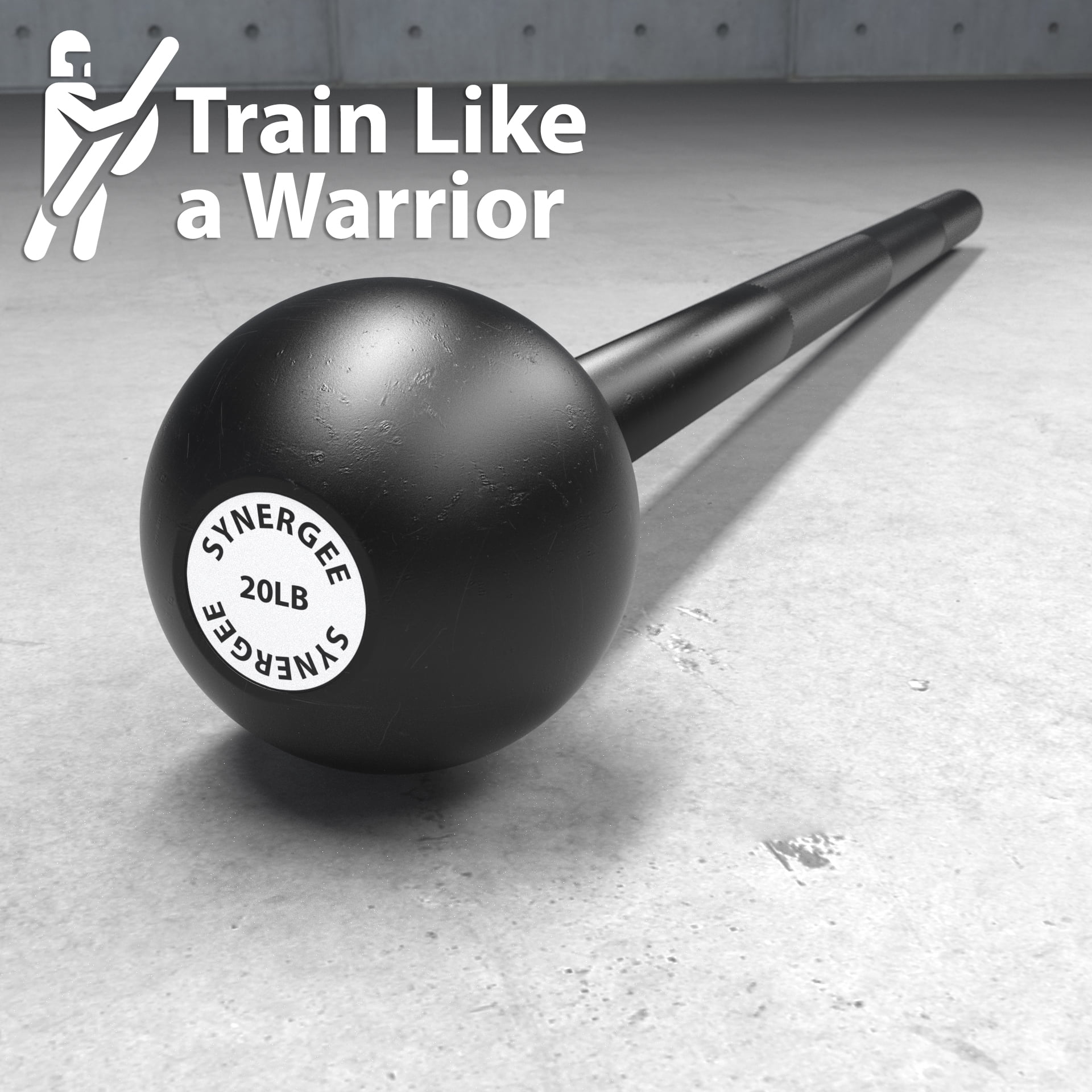 Buy Synergee 20lb Steel Mace ? Mace Club ? Macebells for Functional Fitness, Rotational Core