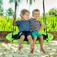 thumbnail image 2 of Pemberly Row 40" Flying Tree Swing Indoor Outdoor Play Set Swing Green, 2 of 7