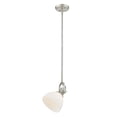 thumbnail image 5 of Golden Lighting Hines - One Light Mini Pendant, Pewter Finish with Opal Glass, 5 of 6