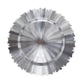 thumbnail image 2 of BalsaCircle 6 Metallic Silver 13" Acrylic Round Charger Plates Sunray Design Party Events, 2 of 8