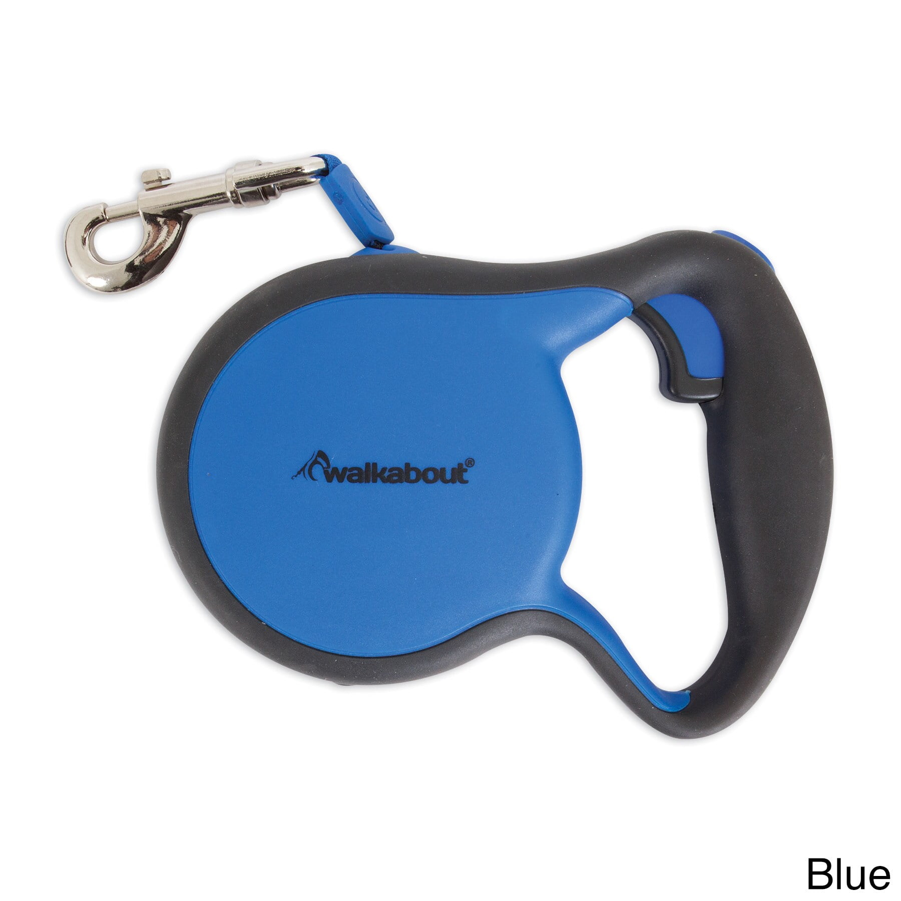 Petmate Walkabout Black Plastic Retractable Leash Large