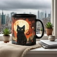 thumbnail image 4 of AuroraX Ceramic Coffee Mug 12 Oz Cute Travel Novelty Cat Coffee Mug with Handle Funny Dishwasher and Microwave Safe Cup Birthday Gifts for Women Men Office Coworkers, 4 of 4