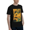 thumbnail image 2 of Bingfone Sunflowers 7 Men'S Loose Fit Short-Sleeve Pocket T-Shirt, 2 of 7