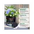 thumbnail image 3 of Eastvita Set of 2 Tall Round Planters - 20in Large Flower Pots with Built-in Drainage/Water Level Monitor//Wheels for Patio/Porch/Living Room/or Home Office, 3 of 8