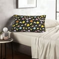 thumbnail image 6 of Rateoe Flower Butterfly Pattern Pillow Covers with Invisible Zipper(Pillows are not Included) Standard Pillowcases-20"x30", 6 of 6