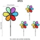 thumbnail image 1 of Molinos de viento coloridos, 4 piezas de viento al aire libre Spinner colorido jardín Spinner molino de viento 6 hojas molino de viento para jardín Patio peque?o molino de viento decoración, 1 of 2