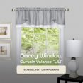 thumbnail image 4 of Darcy Valance 58x14 - Grey/White, 4 of 4