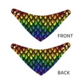 thumbnail image 3 of Naloa Dragon Scales Dog Bandana Large and Small-Dog Scarf Bib Handkerchief Accessories for Dogs and Cats(S-L)-Medium, 3 of 5