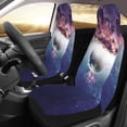 thumbnail image 2 of Sikiie Planets Stars And Galaxies Car Seat Protector 2 Pack Car Seat Cushion Mat, Car Seat Covers for SUV, Truck, Van, 2 of 7