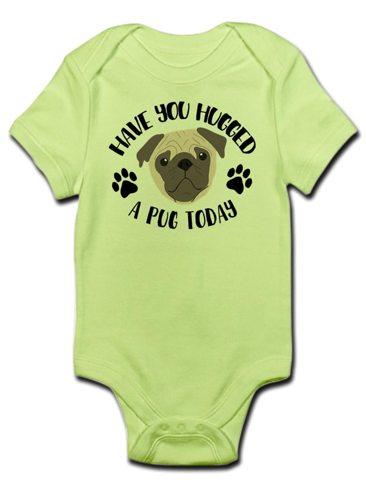 FanYe Unisex Baby Onesies Notorious Pug Long Sleeve Infant Bodysuit