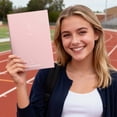 thumbnail image 6 of Pink Pastel Lined Notebook 7.28 x 10.16 Inches, Floral Softcover Writing Journal, Single Bulk Stationery Notebook for Office Notes, Travel Journaling & Daily Task Planning, 6 of 7
