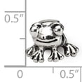 thumbnail image 2 of Beautiful Sterling Silver Reflections Frog Bead, 2 of 2