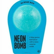 DA BOMB Neon Blue Bath Bomb, 7oz