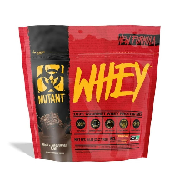 Proteina Mutant Whey 5 Lbs Sabor Chocolate Brownie Mutant Mutant / Whey / Chocolate Brownie