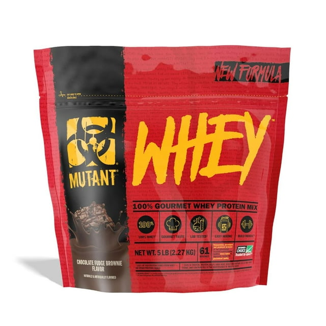 Proteina Mutant Whey 5 Lbs Sabor Chocolate Brownie Mutant Mutant / Whey / Chocolate Brownie