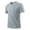 Green, variant on Mens Cooling Fabric Gym T-Shirts Gym Running Tops with Zipper Pocket Short Sleeve Sports Training Quick Dry Breathable Shirt Lightweight Activewear Summer Workout Tee Shirts