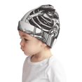 thumbnail image 3 of Pofeuu Skeleton Book Lover Print Baby Beanie Hats for Unisex, Toddler Beanies Baby Girl Boy Hat Warm Cap for Baby, Infant, Toddler-Medium, 3 of 6