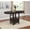Espresso + Solid Wood+MDF + Dining Room, variant on Hester Espresso Extension Counter Dining Table