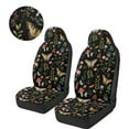 thumbnail image 3 of Uorisanigo Car Seat Covers Front Seats, High-Back 2 Front Set, Butterfly Mushroom Print Automotive Seat Covers, Full Coverage Auto Seats Cushion Protection, Universal Fit for Most Cars, 3 of 7