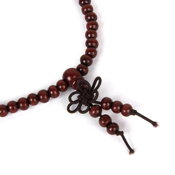 Tibetan wooden on sale prayer beads
