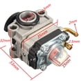 thumbnail image 3 of Speravity 3 unids/set de carburador con 2 bombillas de imprimación de repuesto para recortadora TB575SS TB525CS 753-04745 753-1225 Type2 Speravity CZ8421-00B, 3 of 6