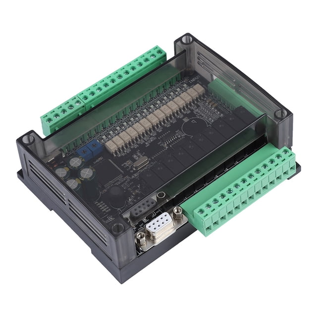 Módulo de control industrial, FX3U‑24MR Placa de control industrial Módulo PLC Controlador lógico programable Durabilidad probada en el tiempo