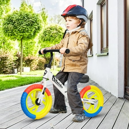 11" Sport Kids Balance Bike for Ages 2 3 4 5 6 Year Old, No Pedal Training Bike for Boys Girls, Push Balance Bikes Adjustable Seat, Max load 154 lbs