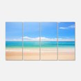 thumbnail image 2 of Cloudy Horizon Over Beach - Seashore Photo Canvas Print, 2 of 3