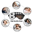 thumbnail image 7 of Goofa Books1 Printed Sleep Eye Mask for Men Women, Zero Eye Pressure Sleeping Mask, Light Blocking Night Blindfold, Soft Eye Shade Cover, 7 of 7