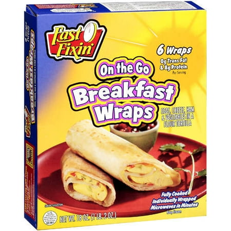 Fast Fixin': On The Go Breakfast Wraps, 18 oz