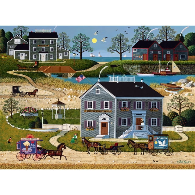 Rompecabezas Buffalo Games Charles Wysocki 1000 piezas