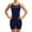 Navy, variant on Womens Athletic One Piece Swimsuit Boyleg Swimwear Competitive Bathing Suit