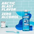 thumbnail image 5 of ACT Anticavity Alcohol Free Arctic Blast Mouthwash, 18oz, 5 of 12