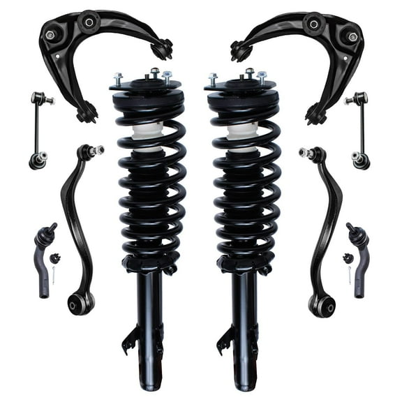 Detroit Axle - 10pc Complete Front Suspension Kit Replacement for 2003-2008 MAZDA 6 (Not for MazdaSpeed)
