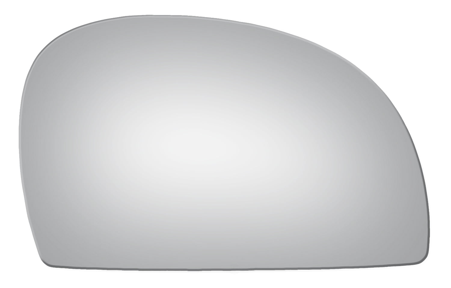 Burco Side View Mirror Replacement Glass - Clear Glass - 3790