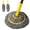 Gray (1 Handle & 2 Mop Heads), variant on Self Wringing Mop for Floor Cleaning, Microfiber Floor mop with 57 " Long Handle, Easy Wringing Mops for Kitchen Hardwood Bathroom Garages Home Office