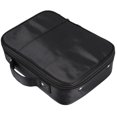 thumbnail image 1 of Bolsa De Almacenamiento Portátil Para Herramientas De Peluquería, Tijeras, Peine, Cortapelos, Organizador, Estuche De Almacenamiento, Negro, Gran Capacidad, Accesorio Profesional, 1 of 7