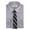 Grey, variant on Boys Kids Cotton Blend Long Sleeve Button Up Solid Dress Shirt Set And Tie Set (Grey, 10)